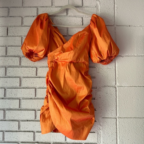 Lovers + Friends XS Orange Dress - Picture 2 of 4